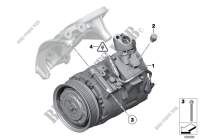 RP air conditioning compressor for BMW Z4 30i 2008