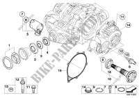 Rear axle drive parts for BMW X5 M 2008
