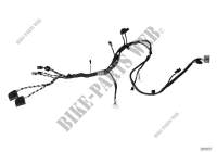 Rear seat wiring set for BMW 730d 2007