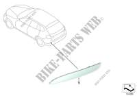 Reflector for BMW X1 20d ed 2011