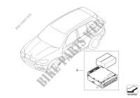 Retrofit kit, CD changer for BMW X6 M50dX 2011