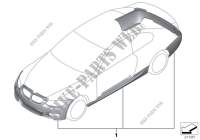 Retrofit kit M aerodyn. package for BMW 320xd 2008