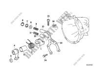 S5D...G inner gear shifting parts for BMW 323i 1995