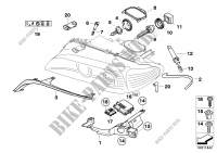 Single components f headlight Xenon/ALC for BMW M3 2000