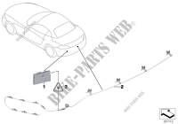 Single parts f antenna diversity for BMW Z4 35is 2009