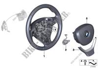 Sport st.wheel, airbag, multif./paddles for BMW 535i 2012
