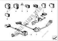 Steering column switch/various switches for BMW 525i 1988