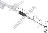 Steering linkage/tie rods for BMW X3 20dX 2009