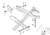 Suspension parts exhaust for BMW 735i 1979