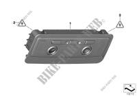 Switch unit roof for BMW 330i 2006