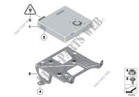 TV module / holder for BMW Z4 35is 2009