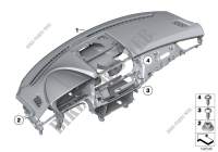 Trim panel dashboard for BMW Z4 35is 2009