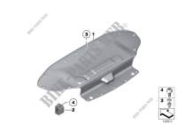 Trim panel, trunk lid for BMW Z4 35is 2009