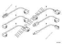 Universal aerial cable for BMW X6 40dX 2009