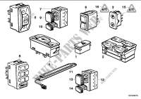 Various switches for BMW 730i 1991