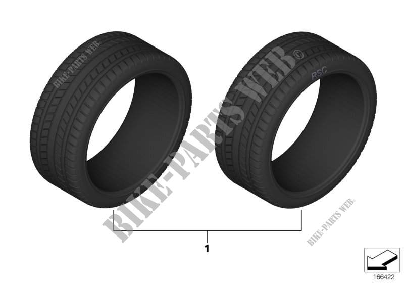 All season tyre for BMW X6 35iX 2014