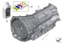 Automatic transmission GA8HP45Z   4WD for BMW 525dX 2012