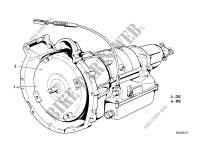 Automatic transmission for BMW 525 1973