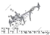 Carrier instrument panel for BMW 640d 2011
