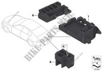Device mounting for BMW 760i 2011