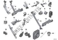 Diverse small parts for BMW X6 30dX 2009