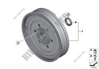 Flywheel / Twin Mass Flywheel for BMW 228i 2013