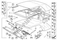 Folding top for BMW 330Cd 2004
