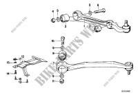 Front axle support/wishbone for BMW 732i 1982