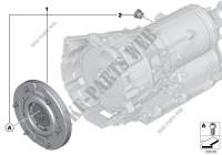 GA8P70H torsional vibration damper for BMW Hybrid 7L 2011