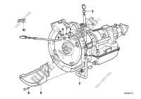 Gearbox parts for BMW 525i 1981