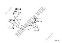 Gearbox suspension for BMW 520i 1986
