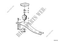 Gearbox suspension/mounting for BMW 635CSi 1979