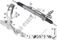 Hydro steering box for BMW X1 20dX 2011