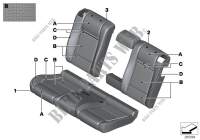Indiv.cover,seat,rear,A/C leather(S4UKA) for BMW X6 30dX 2007