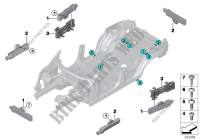 Individual parts, aerial, Comfort Access for BMW X6 35iX 2014