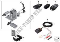 Install.kit, independent heater for BMW X1 16d 2012