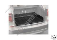 Luggage compartment pan for BMW X3 18i 2013