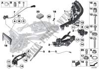Mounting parts for BMW Z4 20i 2011