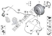 Power brake unit depression for BMW 750iX 2007
