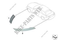 Reflector for BMW 650i 2011
