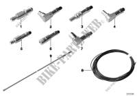Repair parts, coaxial cable, contacts for BMW X6 35iX 2014