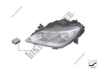 Retrofit kit, LED headlight for BMW 650i 2011