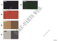 Sample page,uphls.colours,leather/fabric for BMW 320Ci 2000
