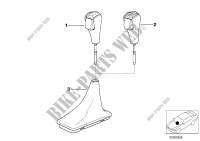 Selector lever handles / covers for BMW 540i 1998