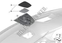 Single parts, High End dashboard for BMW X6 35iX 2014