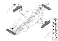Single parts, aerial, comfort access for BMW X4 20iX 2013
