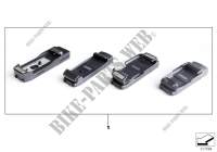 Snap in adapter, BlackBerry/RIM devices for BMW 320d 2009