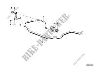 Stabilizer, front for BMW 745i 1985