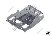 Switch, roof function centre for BMW 114d 2012