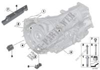 Transmission mounting parts for BMW X6 35iX 2014